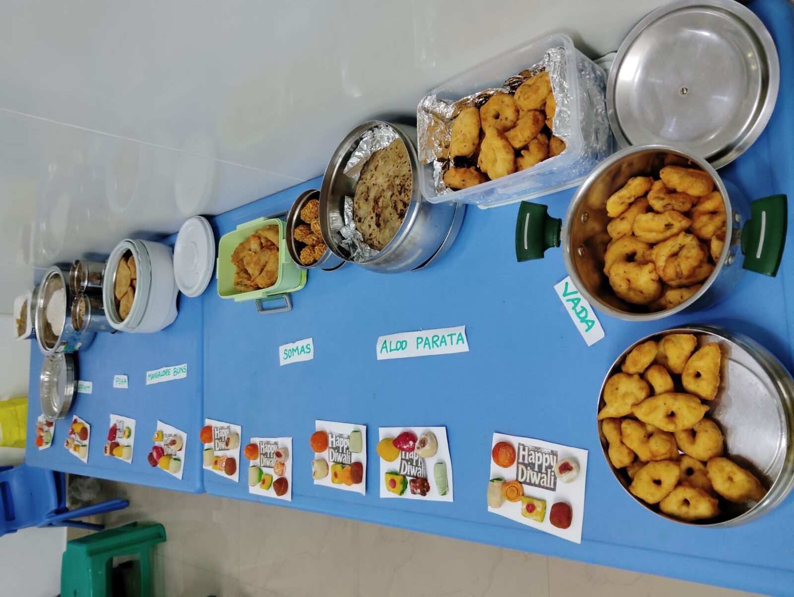 Diwali Celebratrion with Taditional Foods